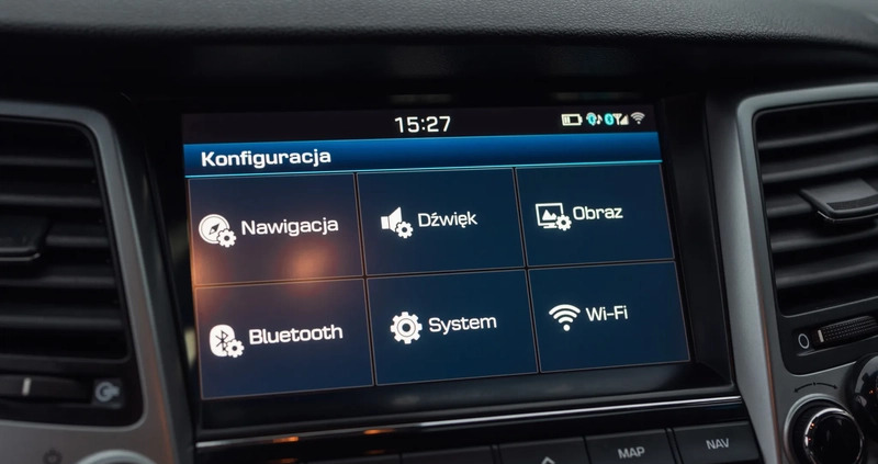 Hyundai Tucson cena 75990 przebieg: 106597, rok produkcji 2017 z Tychowo małe 781